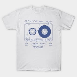 Anatomy of a Cassette Tape T-Shirt